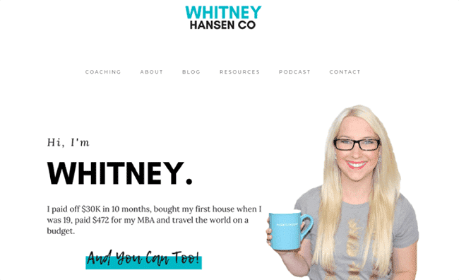 Contenido de consultoría de Whitney Hansen